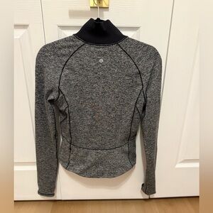 lululemon athletica Charcoal Heather Long Sleeve jacket